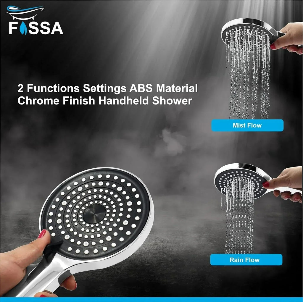 Gloria Hand Shower – High Pressure, 2 Spray Modes, Chrome Finish